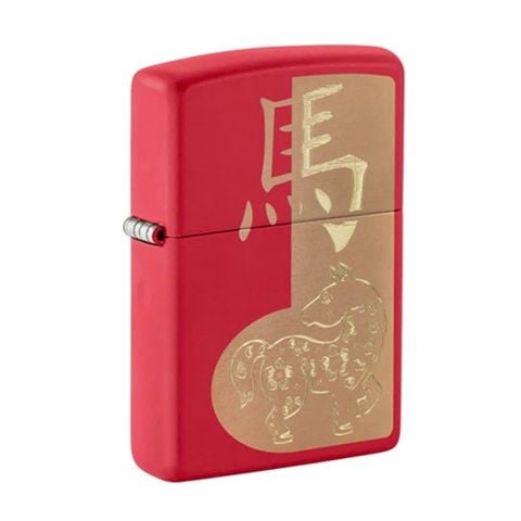 Bật Lửa Zippo Year of the Horse 2025 Chủ Đề Ngựa - 12 con giáp Z350