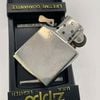 Bật Lửa Zippo Đồng Nguyên Khối Mạ Bạc Demi Vàng Chủ Đề Đời VII La Mã Sản Xuất Năm 1991 ZL857
