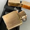 Bật Lửa Zippo Reg Western floral GP Hoa Văn Hai Mặt Mạ Vàng Hồng Đặc Biệt Hiếm Gặp Đời XV La Mã Sản Xuất Năm 1999 ZQH194