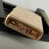 Bật Lửa Zippo Reg Western floral GP Hoa Văn Hai Mặt Mạ Vàng Hồng Đặc Biệt Hiếm Gặp Đời XV La Mã Sản Xuất Năm 1999 ZQH194