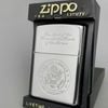 Bật Lửa Zippo Đồng Nguyên Khối Mạ Chrome Trắng Bóng Khắc Ăn Mòn Chủ Đề Quân Sự Đời XII La Mã Sản Xuất Năm 1996 ZL856