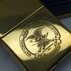 Bật Lửa Zippo Đồng Nguyên Khối Chủ Đề Quân Sự Ăn Mòn Đời XIII La Mã Năm 1997 ZL827