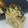 Bật Lửa Zippo Đồng Nguyên Khối Chủ Đề Quân Sự Ăn Mòn Đời XIII La Mã Năm 1997 ZL827