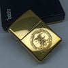 Bật Lửa Zippo Đồng Nguyên Khối Chủ Đề Quân Sự Ăn Mòn Đời XIII La Mã Năm 1997 ZL827
