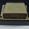 Bật Lửa Zippo Đồng Nguyên Khối Logo Quân Sự Ăn Mòn Đời IX La Mã Hiếm Gặp Năm 1993 ZL828