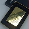Bật Lửa Zippo Đồng Nguyên Khối Logo Quân Sự Ăn Mòn Đời IX La Mã Hiếm Gặp Năm 1993 ZL828