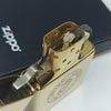 Bật Lửa Zippo Đồng Nguyên Khối Logo Quân Sự Ăn Mòn Đời IX La Mã Hiếm Gặp Năm 1993 ZL828