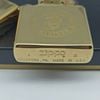 Bật Lửa Zippo Đồng Nguyên Khối Logo Quân Sự Ăn Mòn Đời IX La Mã Hiếm Gặp Năm 1993 ZL828