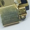 Bật Lửa Zippo Đồng Nguyên Khối Logo Quân Sự Ăn Mòn Đời IX La Mã Hiếm Gặp Năm 1993 ZL828