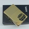 Bật Lửa Zippo Đồng Nguyên Khối Bản Vintage Chặt Góc Trơn Bóng Hiếm Gặp Đời IX La Mã Năm 1993 ZL829