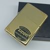 Bật Lửa Zippo Đồng Nguyên Khối Bản Vintage Chặt Góc Trơn Bóng Hiếm Gặp Đời IX La Mã Năm 1993 ZL829