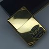 Bật Lửa Zippo Đồng Nguyên Khối Bản Vintage Chặt Góc Trơn Bóng Hiếm Gặp Đời IX La Mã Năm 1993 ZL829