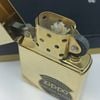 Bật Lửa Zippo Đồng Nguyên Khối Bản Vintage Chặt Góc Trơn Bóng Hiếm Gặp Đời IX La Mã Năm 1993 ZL829