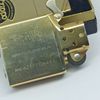 Bật Lửa Zippo Đồng Nguyên Khối Bản Vintage Chặt Góc Trơn Bóng Hiếm Gặp Đời IX La Mã Năm 1993 ZL829