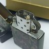 Bật Lửa Zippo Đồng Khối Sơn Phủ Camo Rằn Ri Chu Niên 1932 - 1989 Hiếm Gặp SX Năm 1989 ZL830