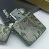 Bật Lửa Zippo Đồng Khối Sơn Phủ Camo Rằn Ri Chu Niên 1932 - 1989 Hiếm Gặp SX Năm 1989 ZL830