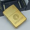 Bật Lửa Zippo Đồng Nguyên Khối Chủ Đề SamSon Thương Hiệu Nổi Tiếng Của Hà Lan Hiếm Gặp Đời XII La Mã SX Năm 1996 ZL831