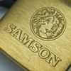 Bật Lửa Zippo Đồng Nguyên Khối Chủ Đề SamSon Thương Hiệu Nổi Tiếng Của Hà Lan Hiếm Gặp Đời XII La Mã SX Năm 1996 ZL831