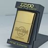 Bật Lửa Zippo Đồng Nguyên Khối Ăn Mòn Chủ Đề Hard-Rock Cafe Đời XVI La Mã Sản Xuất Năm 2000 ZL834