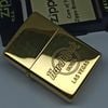 Bật Lửa Zippo Đồng Nguyên Khối Ăn Mòn Chủ Đề Hard-Rock Cafe Đời XVI La Mã Sản Xuất Năm 2000 ZL834