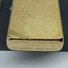 Bật Lửa Zippo Đồng Nguyên Khối Vintage Chặt Góc Trơn 2 Mặt Hiếm Gặp Đời II La Mã Bản Thử Nghiệm Không Mộc Tháng Năm 1986 ZQH195