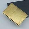 Bật Lửa Zippo Đồng Nguyên Khối Vintage Chặt Góc Trơn 2 Mặt Hiếm Gặp Đời II La Mã Bản Thử Nghiệm Không Mộc Tháng Năm 1986 ZQH195