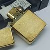 Bật Lửa Zippo Đồng Nguyên Khối Vintage Chặt Góc Trơn 2 Mặt Hiếm Gặp Đời II La Mã Bản Thử Nghiệm Không Mộc Tháng Năm 1986 ZQH195