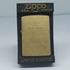 Bật Lửa Zippo Đồng Nguyên Khối Trơn Phay Xước Chu Niên 1932 - 1990 Sản Xuất Năm 1990 ZL837