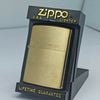 Bật Lửa Zippo Đồng Nguyên Khối Trơn Phay Xước Chu Niên 1932 - 1990 Sản Xuất Năm 1990 ZL837