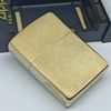 Bật Lửa Zippo Đồng Nguyên Khối Trơn Phay Xước Chu Niên 1932 - 1990 Sản Xuất Năm 1990 ZL837