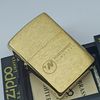 Bật Lửa Zippo Đồng Nguyên Khối Khắc Ăn Mòn Chủ Đề Đời XI La Mã Sản Xuất Năm 1995 ZL838