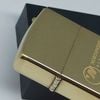 Bật Lửa Zippo Đồng Nguyên Khối Khắc Ăn Mòn Chủ Đề Đời XI La Mã Sản Xuất Năm 1995 ZL838