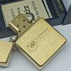 Bật Lửa Zippo Đồng Nguyên Khối Khắc Ăn Mòn Chủ Đề Đời XI La Mã Sản Xuất Năm 1995 ZL838