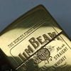Bật Lửa Zippo Đồng Nguyên Khối Chủ Đề Hãng Rượu JIMBEAM Đời XI La Mã Sản Xuất Năm 1995 ZL839
