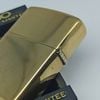 Bật Lửa Zippo Đồng Nguyên Khối Chủ Đề Hãng Rượu JIMBEAM Đời XI La Mã Sản Xuất Năm 1995 ZL839