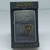 Bật Lửa Zippo Cổ Đồng Khối Mạ Chrome Trắng Chủ Đề Tầu Chiến Quân Sự Ăn Mòn Phủ Sơn Đời 7 Vạch Huyền Năm 1983 ZC490
