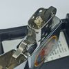 Bật Lửa Zippo Đồng Khối Mạ Chrome Phay Xước Chủ Đề Quân Sự Ăn Mòn Phủ Sơn Đời IV La Mã Sản Xuất Năm 1988 ZL841