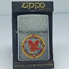 Bật Lửa Zippo Đồng Khối Mạ Chrome Phay Xước Chủ Đề Quân Sự Ăn Mòn Phủ Sơn Đời IV La Mã Sản Xuất Năm 1988 ZL841