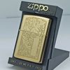 Bật Lửa Zippo Đồng Khối Venetian Hoa Văn Ý Cổ Điển Đời XII La Mã Sản Xuất Năm 1996 ZL842