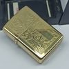 Bật Lửa Zippo Đồng Khối Venetian Hoa Văn Ý Cổ Điển Đời X La Mã Sản Xuất Năm 1994 ZL843