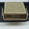 Bật Lửa Zippo Đồng Khối Venetian Hoa Văn Ý Cổ Điển Đời VII La Mã Sản Xuất Năm 1991 ZL844