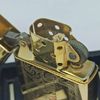 Bật Lửa Zippo Đồng Khối Venetian Hoa Văn Ý Cổ Điển Đời VII La Mã Sản Xuất Năm 1991 ZL844
