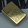Bật Lửa Zippo Đồng Khối Venetian Hoa Văn Ý Cổ Điển Đời XIII La Mã Sản Xuất Năm 1997 ZL845
