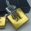 Bật Lửa Zippo Đồng Khối emblem Marlboro Rodeo Đời VIII La Mã Sản Xuất Năm 1992 ZL850