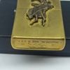 Bật Lửa Zippo Đồng Khối emblem Marlboro Rodeo Đời VIII La Mã Sản Xuất Năm 1992 ZL850