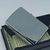 Bật Lửa Zippo Đồng Khối Mạ Chrome Trắng Trơn Bóng Chủ Đề Khắc Ăn Mòn Phủ Sơn Đời VIII La Mã Sản Xuất Năm 1992 ZL852