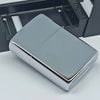 Bật Lửa Zippo Đồng Khối Mạ Chrome Trắng Trơn Bóng Chủ Đề Khắc Ăn Mòn Đời III La Mã Sản Xuất Năm 1987 ZL853