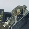 Bật Lửa Zippo Đồng Khối Mạ Chrome Trắng Trơn Bóng Chủ Đề Khắc Ăn Mòn Đời III La Mã Sản Xuất Năm 1987 ZL853