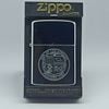 Bật Lửa Zippo Đồng Khối Mạ Chrome Trắng Trơn Bóng Chủ Đề Khắc Ăn Mòn Đời III La Mã Sản Xuất Năm 1987 ZL853