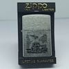 Bật Lửa Zippo Đồng Khối Mạ Chrome Khắc Ăn Mòn Phủ Sơn Chủ Đề Chiến Tranh Sản Xuất Năm 1996 Đời XII La Mã ZL854